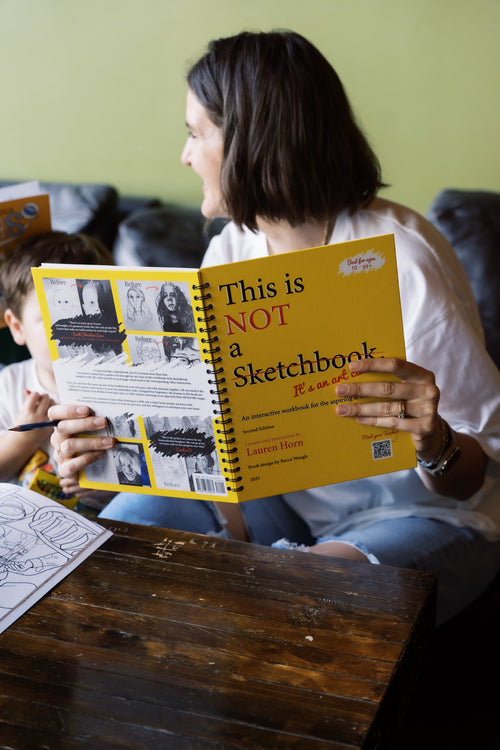 This Is Not A Sketchbook, It's An Art Class