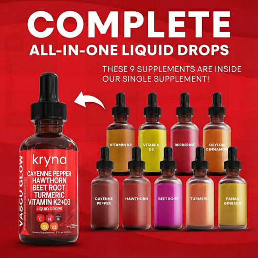 Kryna Vascu Glow Cayenne Pepper Drops